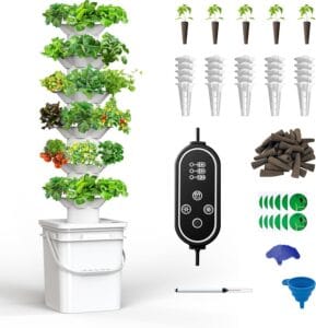 Sjzxuv Vertical Hydroponics Growing System Kit vertical hydroponic systems