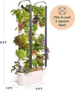 Gardyn Home 4 Vertical Hydroponics Growing System Kit