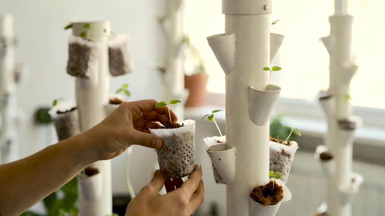 DIY vertical hydroponic tower, build hydroponic tower on a budget, affordable vertical hydroponics, cheap DIY hydroponics, budget hydroponic tower,Vertical garden tower hydroponics, Home hydroponic system