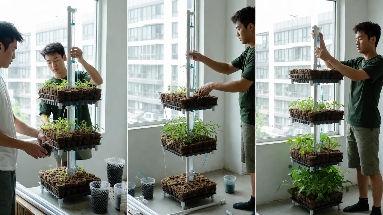 • how to build your own hydroponic system • build your own hydroponic system • DIY hydroponic system • build hydroponic system at home • homemade hydroponic setup